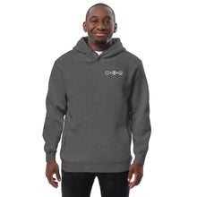 Load image into Gallery viewer, Bitcoin Makes Me Happy Hoodie (White)
